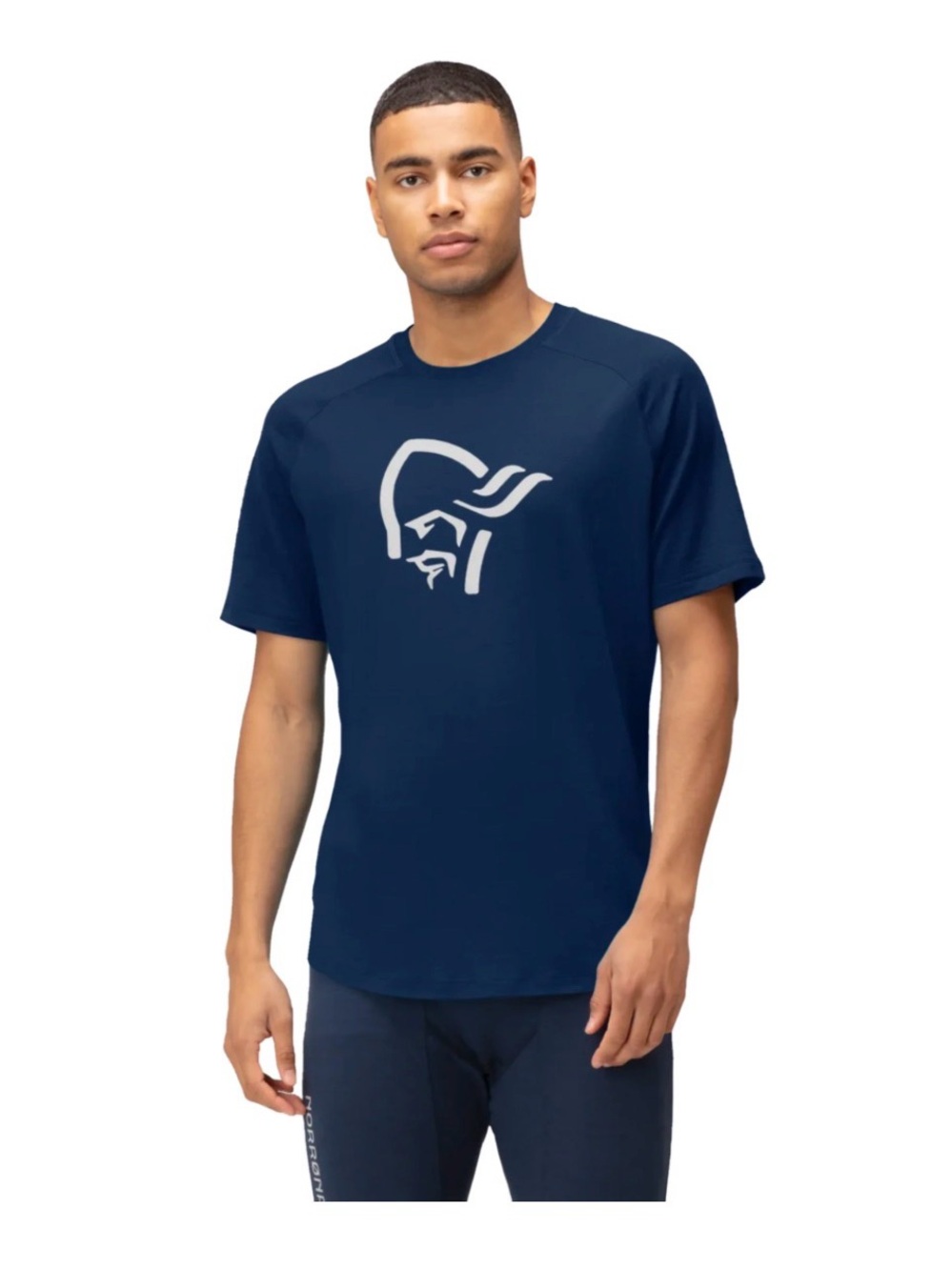 Norrona Men’s 100% Merino Wool Ullpurel Short Sleeve T-Shirt Baselayer , Large P